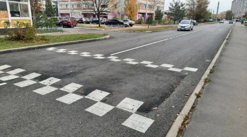 В Брянске улицу Котовского сделали безопаснее благодаря нацпроекту